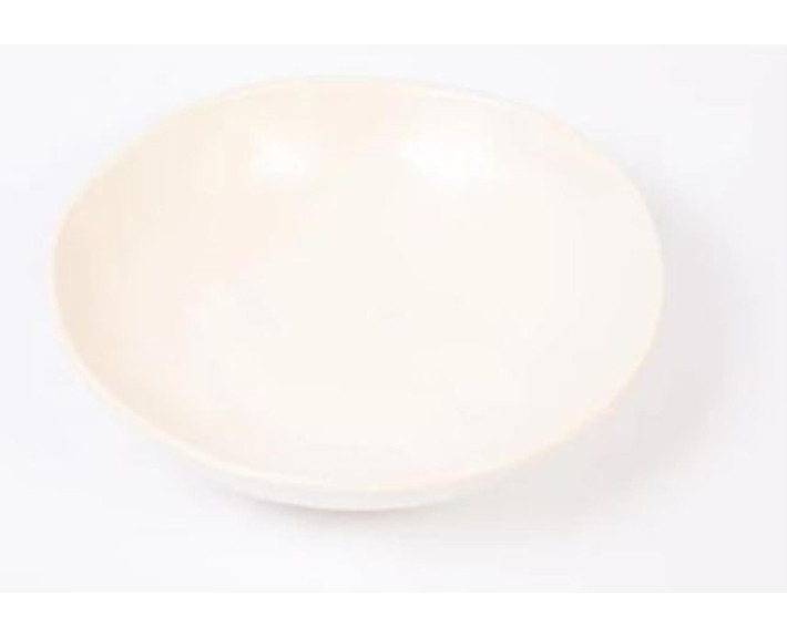 Тарелка суповая ORGANIC 20 см, PT020022F, тауп, керамика, Турция