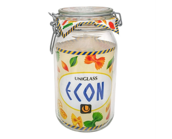 Банка ECON 1,5л,скло