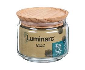 Банка для сипучих LUMINARC WOOD 0,5л, скло