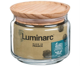Банка для сипучих LUMINARC WOOD 0,5л, скло