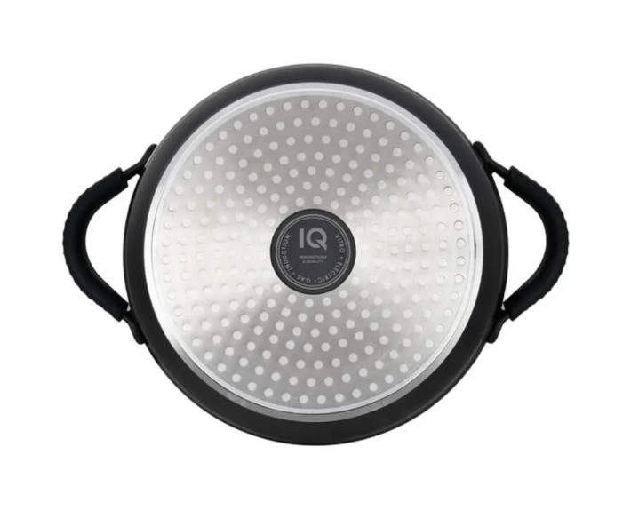 Кастрюля IQ Be Traditional алюминиевая 20 см (2.7 л) с крышкой, Китай