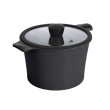 Каструля RINGEL Zitrone Black 24x16.2 см (5.8л) з кришкой,Китай