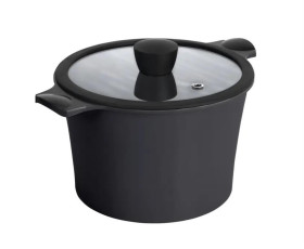 Каструля RINGEL Zitrone Black 24x16.2 см (5.8л) з кришкой,Китай