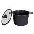 Каструля RINGEL Zitrone Black 24x16.2 см (5.8л) з кришкой,Китай