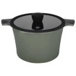 Кастрюля RINGEL Zitrone Olive высокая 24 x16.2 с крышкой, Китай