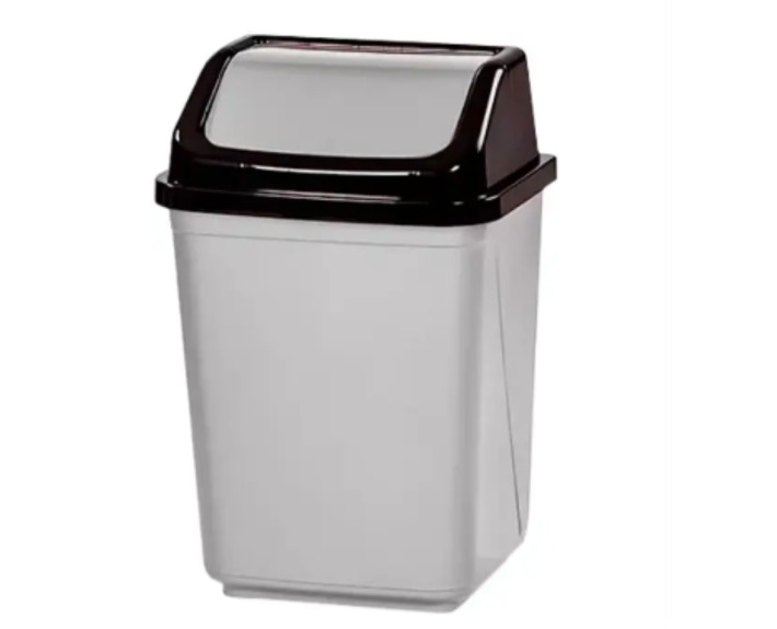 Корзина для сміття VIOLET HOUSE 0099 Metalice Black з/кр. 20 л,Туреччина