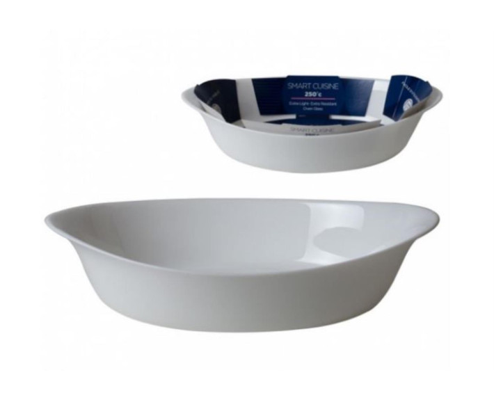 Форма скляна  д.запік/овал/32X20см  LUMINARC SMART CUISINE WAVY Франція