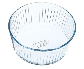 Форма скляна кругла 210 мм PYREX Франція