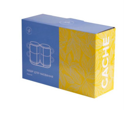Чашка LIMITED EDITION CACHE /НАБІР/4х420 мл на мет.підст,Китай