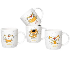 Чашка LIMITED EDITION JUST HAPPY/ 360 мл в ас-ті,Китай