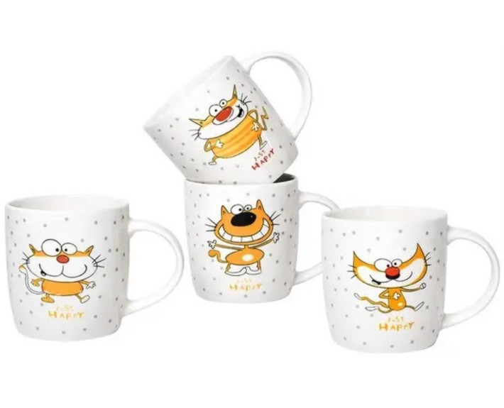 Чашка LIMITED EDITION JUST HAPPY/ 360 мл в ас-ті,Китай