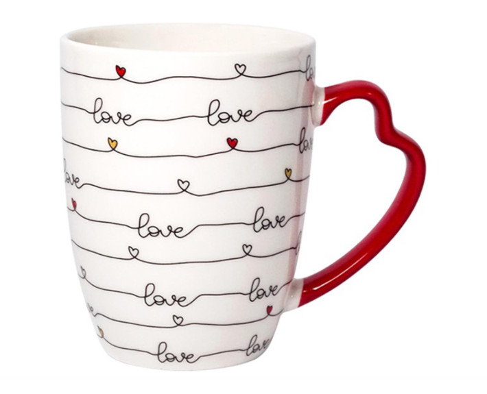 Чашка LIMITED EDITION LOVE U/ 360 мл в ас-ті,Китай