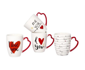 Чашка LIMITED EDITION LOVE U/ 360 мл в ас-ті,Китай