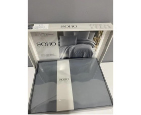 Комплект пост.білизни півтораспальний, бавовна 100% Anthracite, SOHO Туреччина