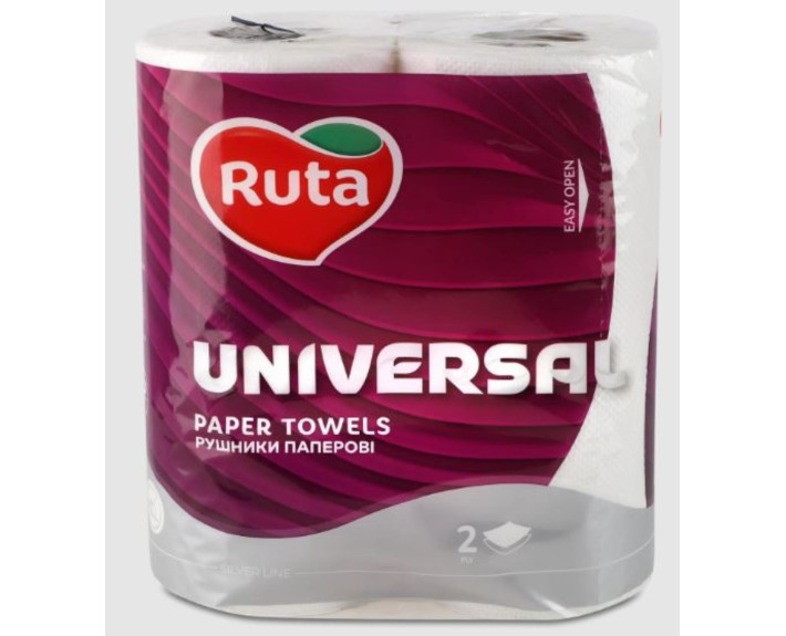 Рушники паперові Ruta Universal 2шт 2-шарові