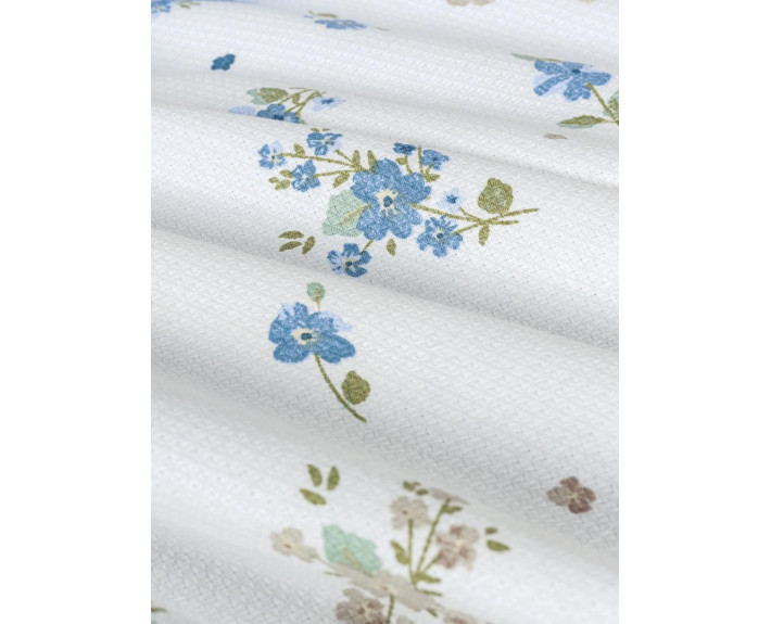 КПБ 1,5 SWEET (ковдра 160X230см, прост.180X240см, навол.1шт 50X70см), BELLUS MAVI, піке, ТМ Coton Bo