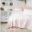 КПБ 1,5 SWEET (ковдра 160X230см, прост.180X240см, навол.1шт 50X70см), CALME PEMBE, піке, ТМ Coton Bo
