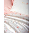 КПБ 1,5 SWEET (ковдра 160X230см, прост.180X240см, навол.1шт 50X70см), CALME PEMBE, піке, ТМ Coton Bo