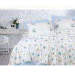 КПБ 2,0 SWEET (ковдра 220X230см, прост.240X260см, навол.1шт 50X70см), BELLUS MAVI, піке, ТМ Coton Bo