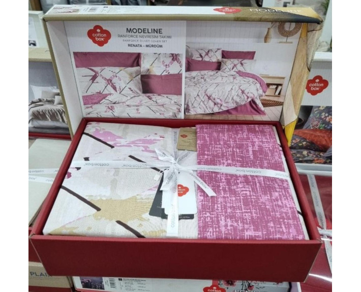 КПБ 1.5 MODELINE (підк.160X220см,прост.180X240см,навол.2шт 50X70см), RENATA MURDUM, ранфорс, ТМ Coto