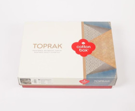 КПБ 2,0 TOPRAK (підк.200X220см, прост.240X260см, навол.2шт 50X70см), ARLO KAHVE, ранфорс, ТМ Coton B