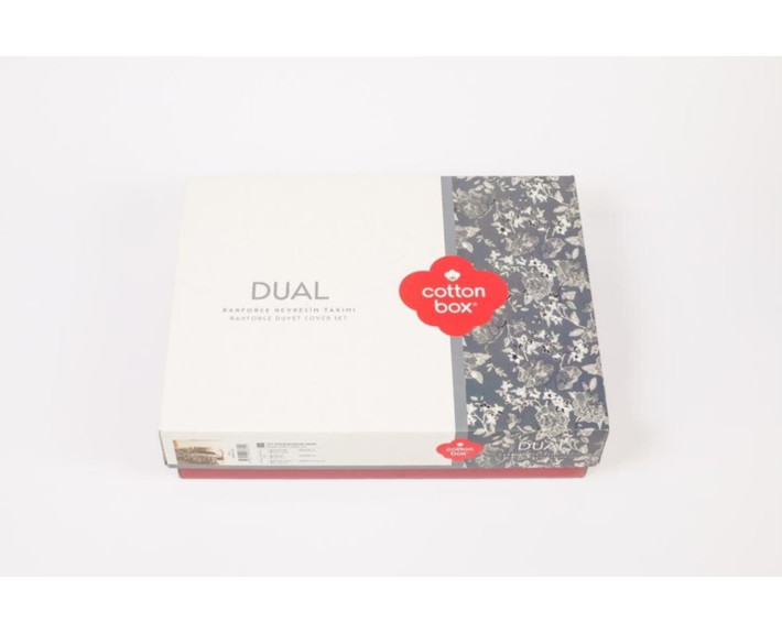 КПБ 2,0 DUAL (підк.200X220см, прост.240X260см, навол.2шт 50X70см), ANNIKA BEJ, ранфорс, ТМ Coton Box