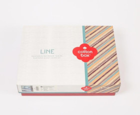 КПБ 2,0 LINE (підк.200X220см, прост.240X260см, навол.2шт 50X70см), FONTE MINT , ранфорс, ТМ Coton Bo