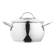 Каструля зі скляною кришкою Ardesto Gemini Liguria, 3л, нержавіюча сталь