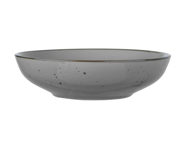 Тарелка суповая Ardesto Bagheria Grey, 20см, керамика, серый