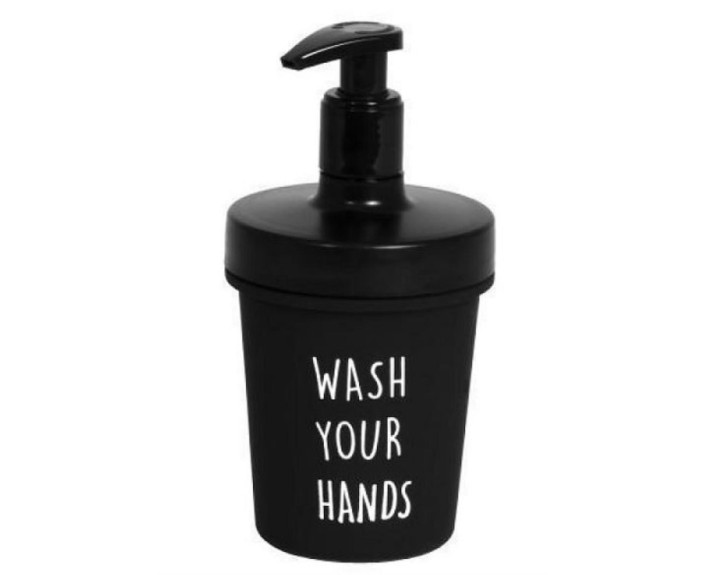 Дозатор д/мила 0.32л HEREVIN Wash Your Hands