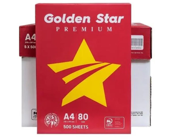 Папір оф.GOLDEN STAR Premium А4 80гр/м2,500шт/уп