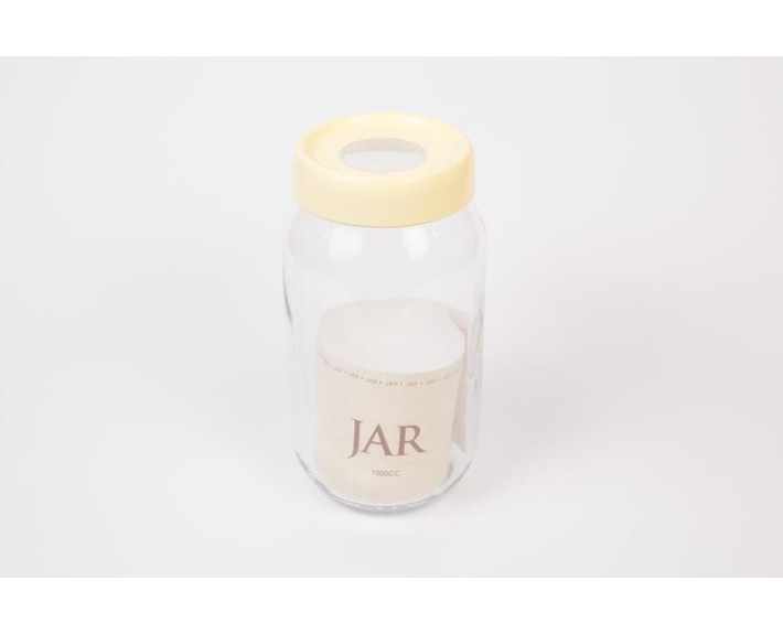 Банка з кришкою RING JAR (1000мл),скло,ТМ Qlux,Туреччина