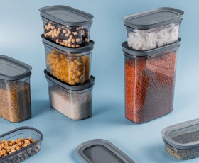 Ємність для сипучих Vinto Food 0,65л, пластик, ТМ Gondol, Туреччина