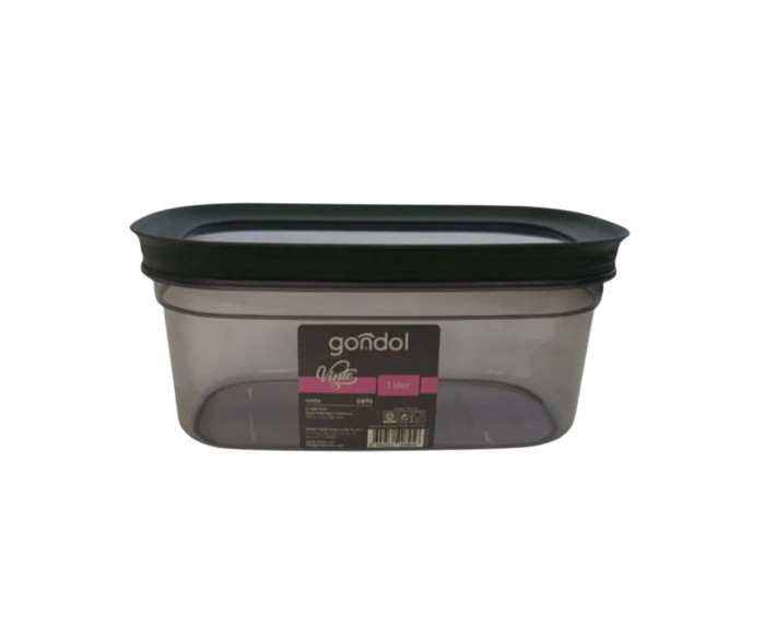 Ємність для сипучих Vinto Food 1л, пластик, ТМ Gondol, Туреччина