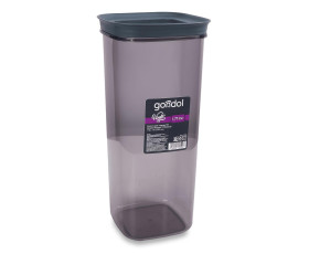 Ємність для сипучих Vinto Food 1,77л (110*110*243 мм), пластик, ТМ Gondol, Туреччина