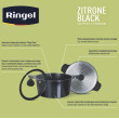 Каструля RINGEL Zitrone Black 20x9.5 см (2,5л) з кришкою
