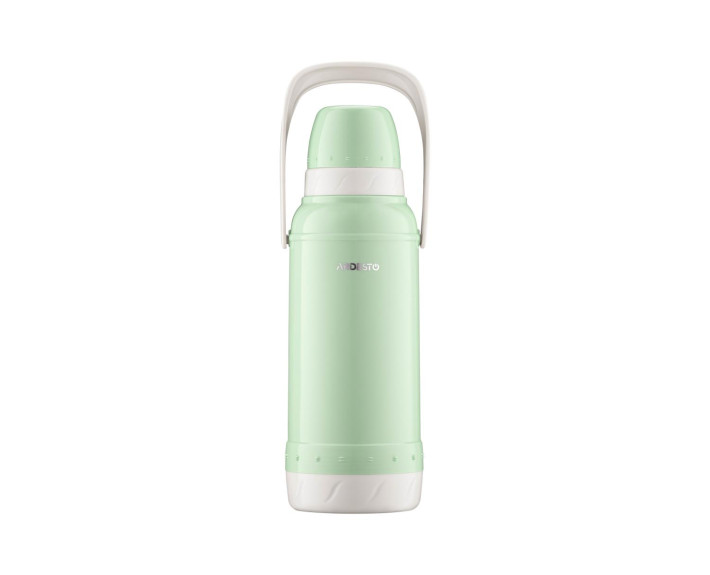 Термос Ardesto Gemini Gourmet, 2000мл, пластик, боросилікатне скло, зелений