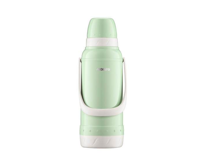 Термос Ardesto Gemini Gourmet, 2000мл, пластик, боросилікатне скло, зелений