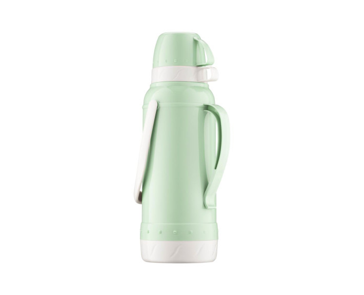 Термос Ardesto Gemini Gourmet, 2000мл, пластик, боросилікатне скло, зелений