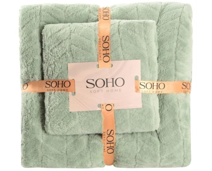 НабІр рушників 35*75+70*140см, мікроф. Green SOHO
