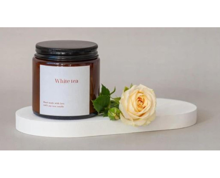 Свічка100мл.White tea