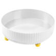Блюдо LED TWIST поворотное/ 26х9 см в ассортименте