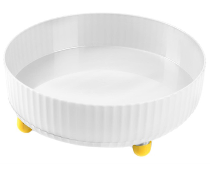 Блюдо LED TWIST поворотное/ 26х9 см в ассортименте