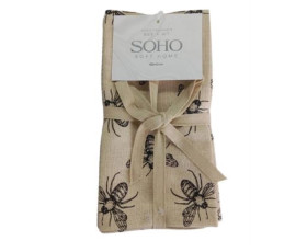 Набір рушників 40*40см бавовна 100% Bee 4 шт.SOHO