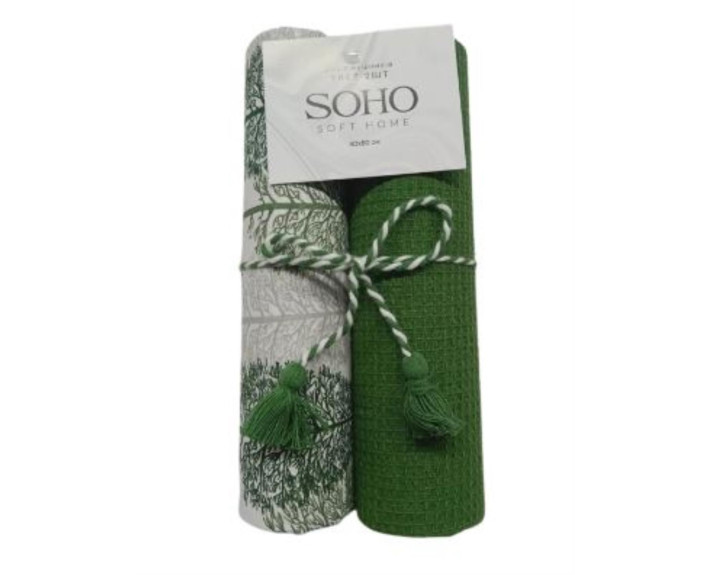 Набор полотенец 40*60см хлопок 100% Tree 2шт. SOHO