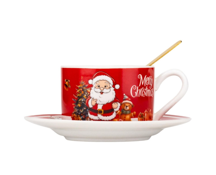 Кружка "Happy Santa", 200 мл * Случайный выбор дизайна