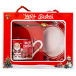 Кружка "Happy Santa", 200 мл * Случайный выбор дизайна