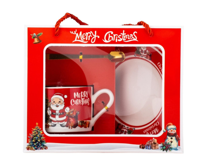 Кружка "Happy Santa", 200 мл * Случайный выбор дизайна