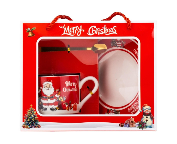 Кружка "Happy Santa", 200 мл * Случайный выбор дизайна