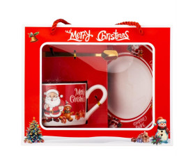 Чашка "Happy Santa", 200 мл * Рандомний вибір дизайну